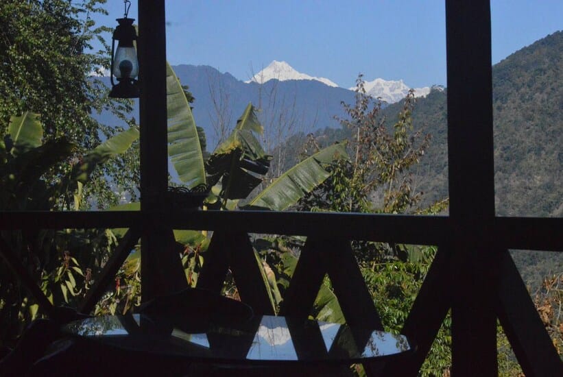 Mountain view room in Sikkim
